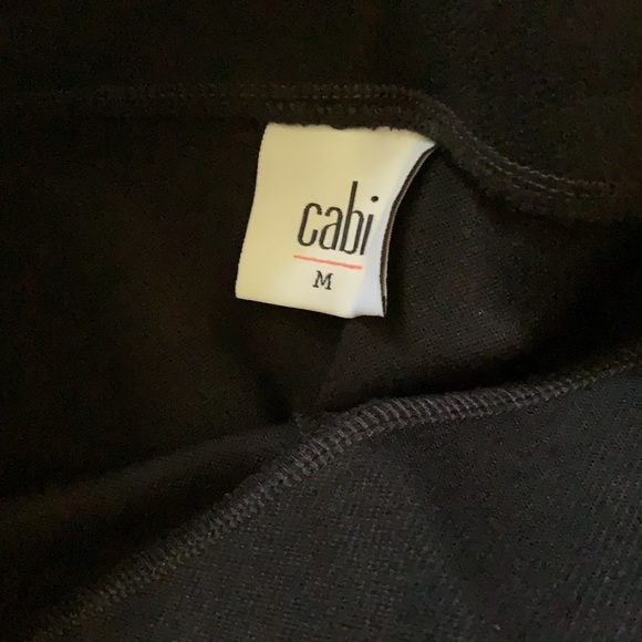 CAbi black pull on pants - Picture 2 of 3